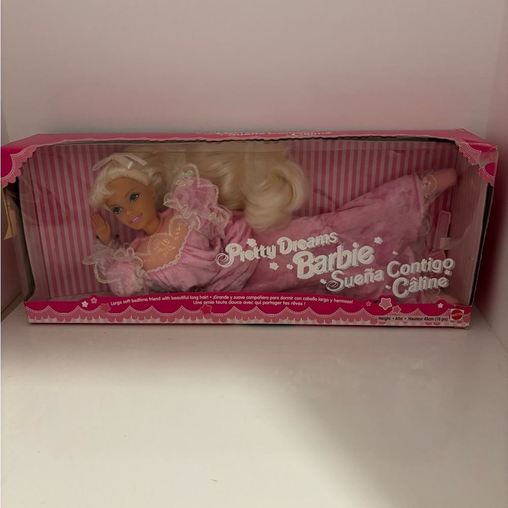 Pretty Dreams Barbie Doll in Pink Gown